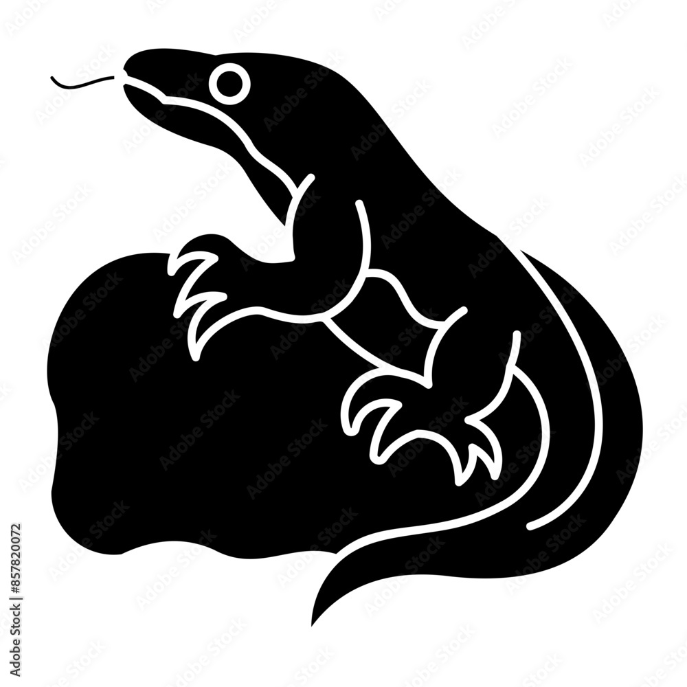 Monitor Lizard Icon Monitor Lizard Icon