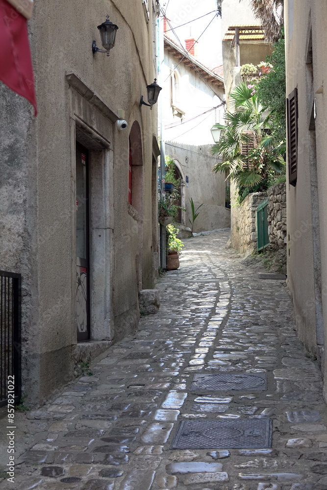 Fototapeta premium Altstadt in Krk, Stadt