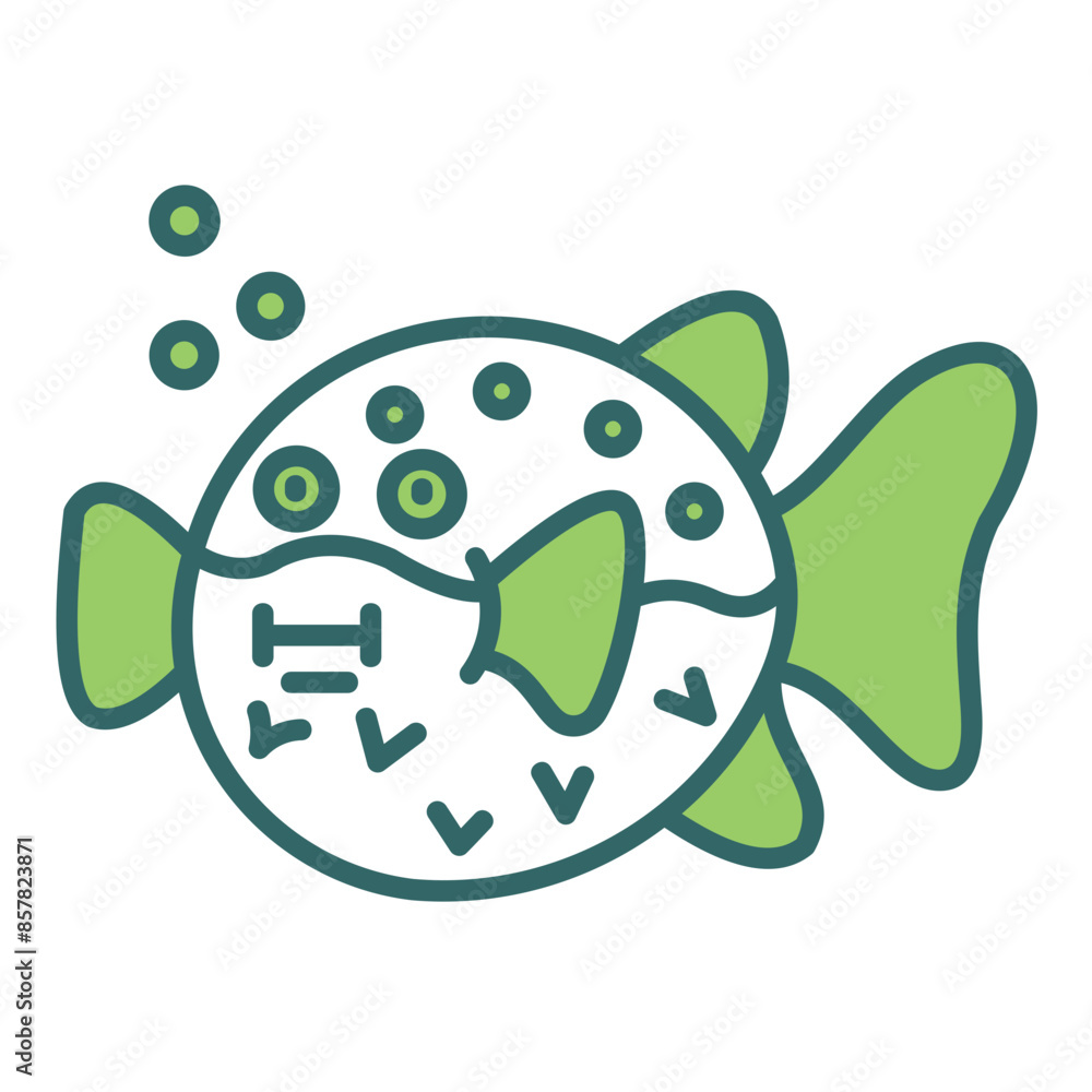 Pufferfish Icon Pufferfish Icon
