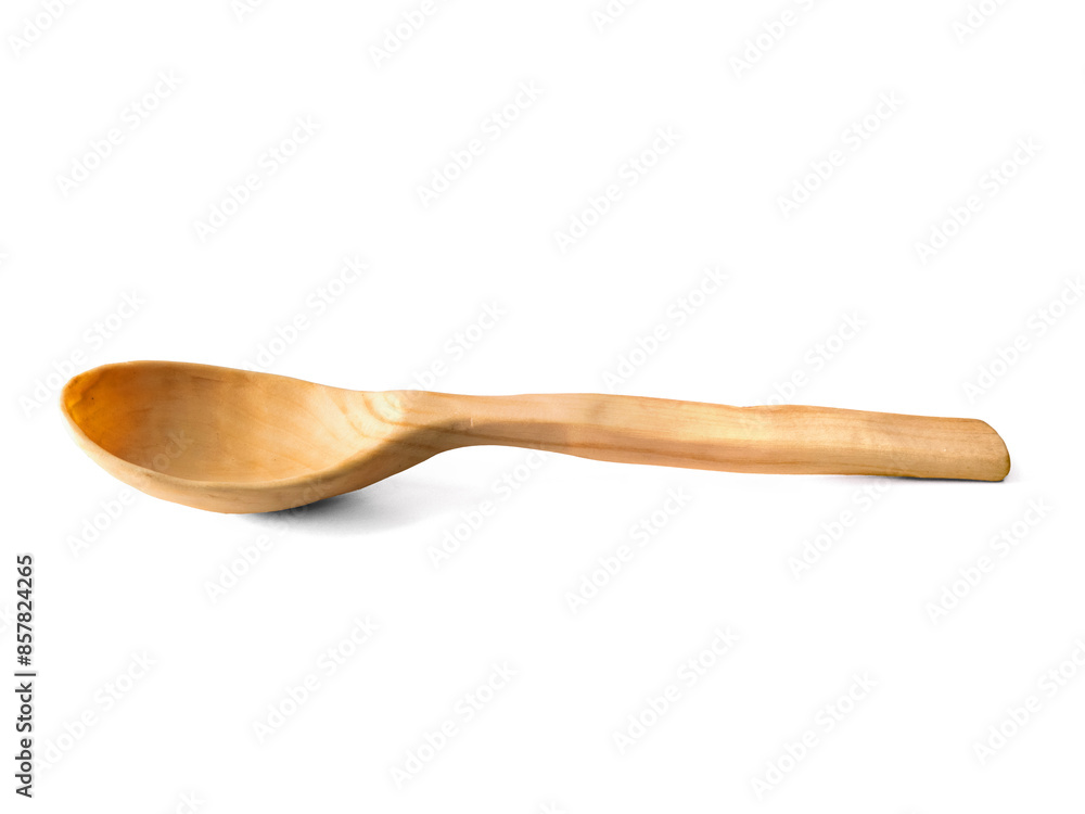 Wooden Spoon Isolated on a white background Wooden Spoon Isolated on a white background