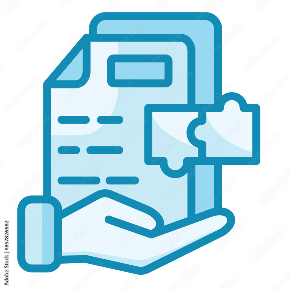 Document Collaboration Icon Document Collaboration Icon