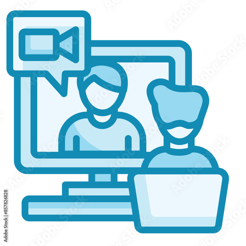 Virtual Meetings Icon