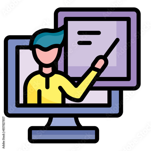 Online Presentations Icon
