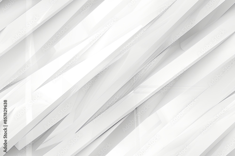 Obraz premium White Minimalist Abstract Background created with Generative AI