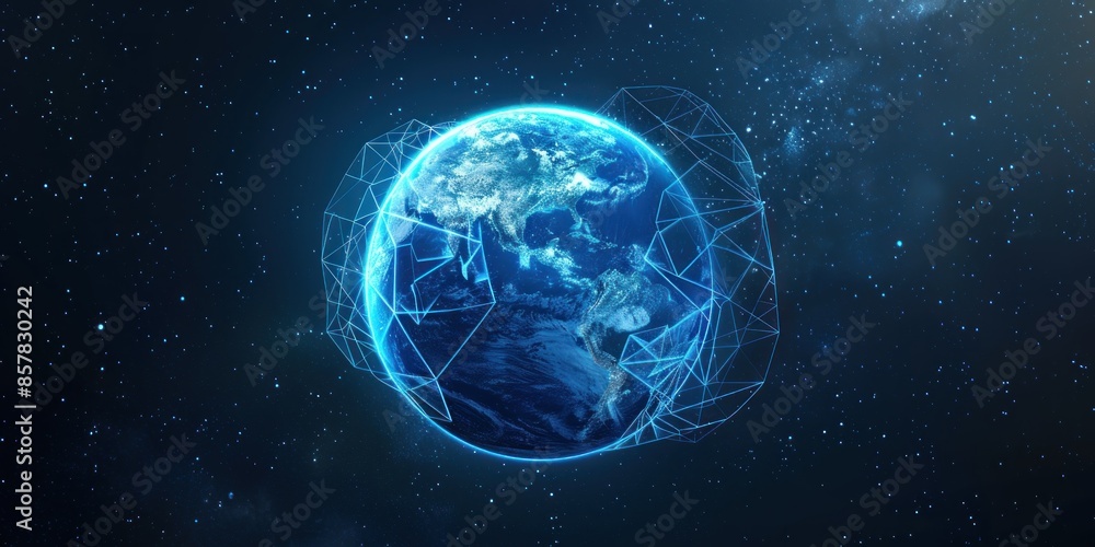 Global Network Connections in Space Global Network Connections in Space