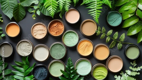 Eco conscious companies using earthy color palettes for branding photo