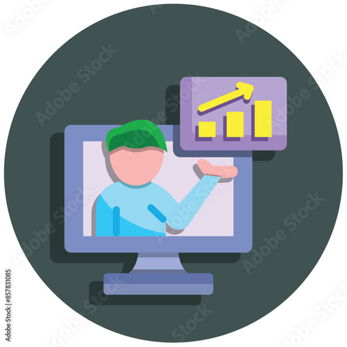 Virtual Presentations Icon