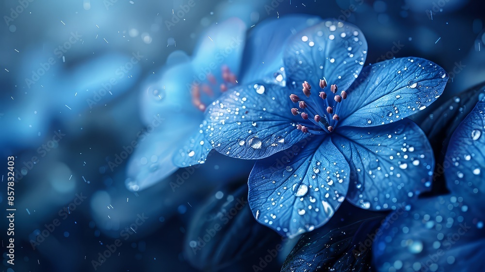 beautiful flowers in blue tones beautiful flowers in blue tones