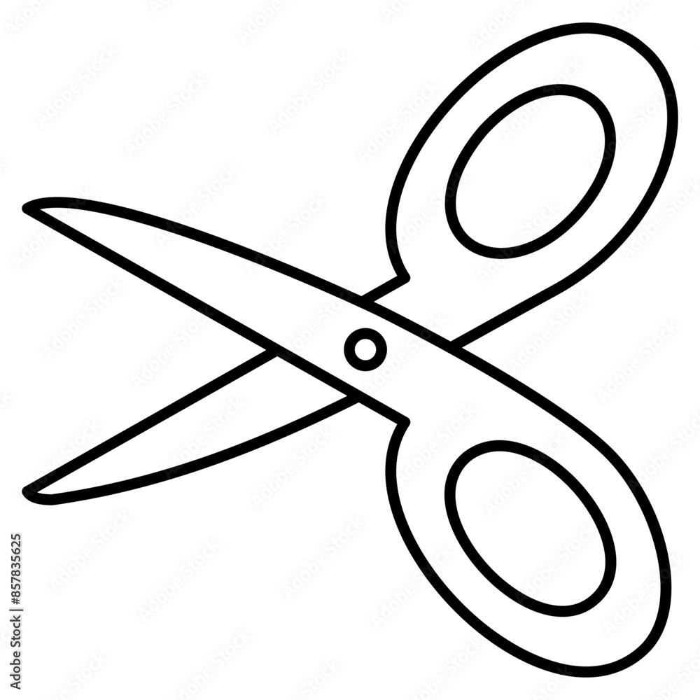 scissor filled outline icon scissor filled outline icon