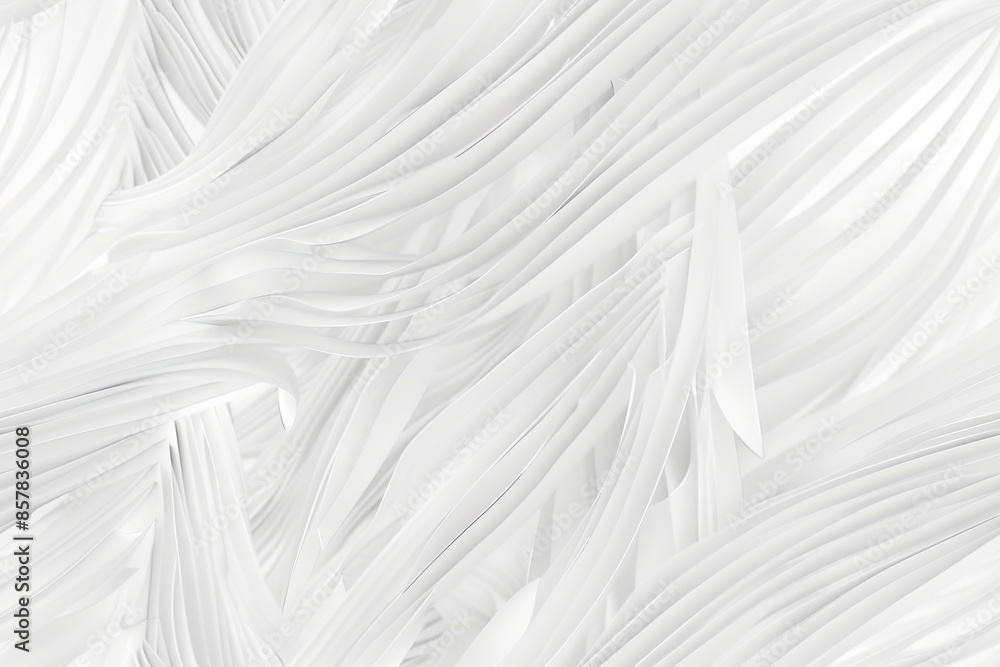 Obraz premium White Minimalist Abstract Background created with Generative AI