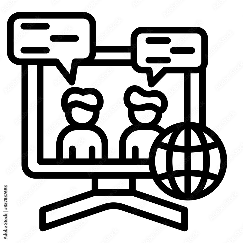 Online Forums Icon Online Forums Icon