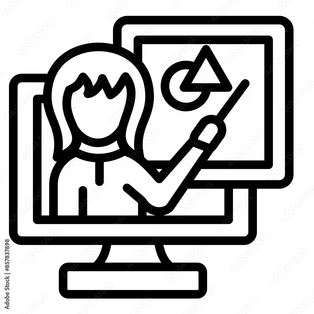Virtual Training Icon Virtual Training Icon