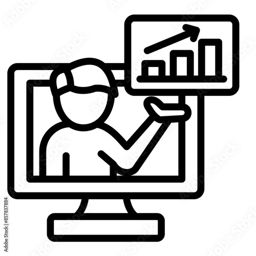 Virtual Presentations Icon
