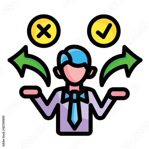 Decision-Making Icon