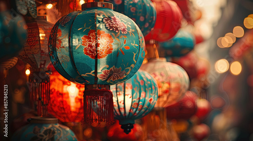 Celebrate Chinese New Year with a vibrant description, highlighting traditional festivities, cultural symbols, and the joyous spirit of the Lunar New Year