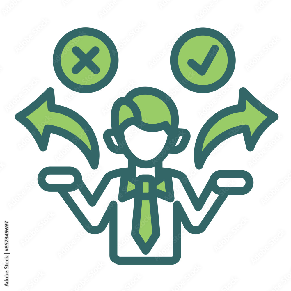 Decision-Making Icon Decision-Making Icon
