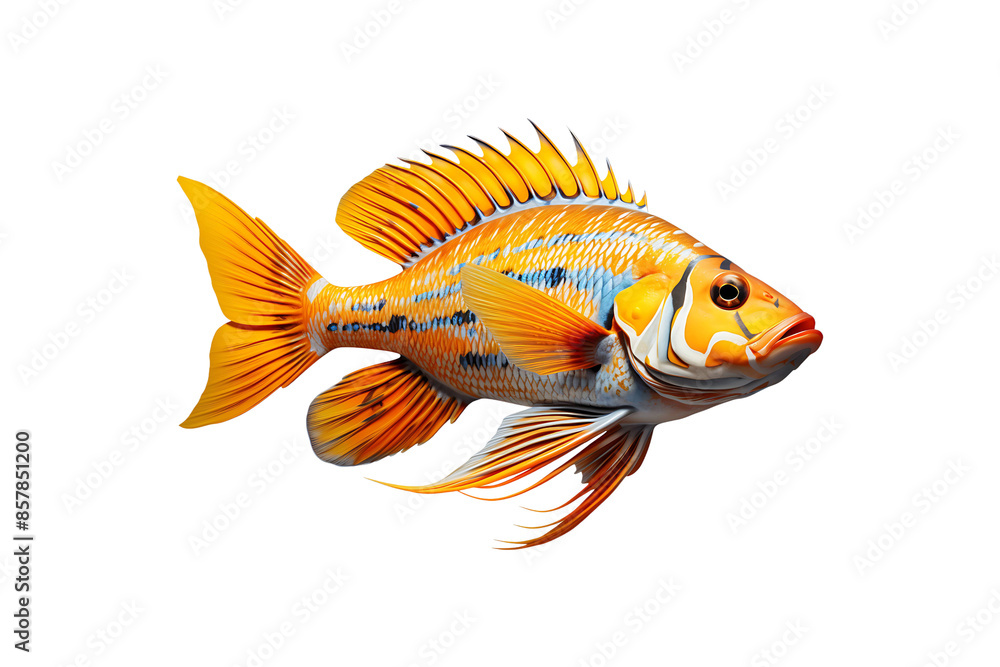 Marine Fish isolated on transparent background. Marine Fish isolated on transparent background.