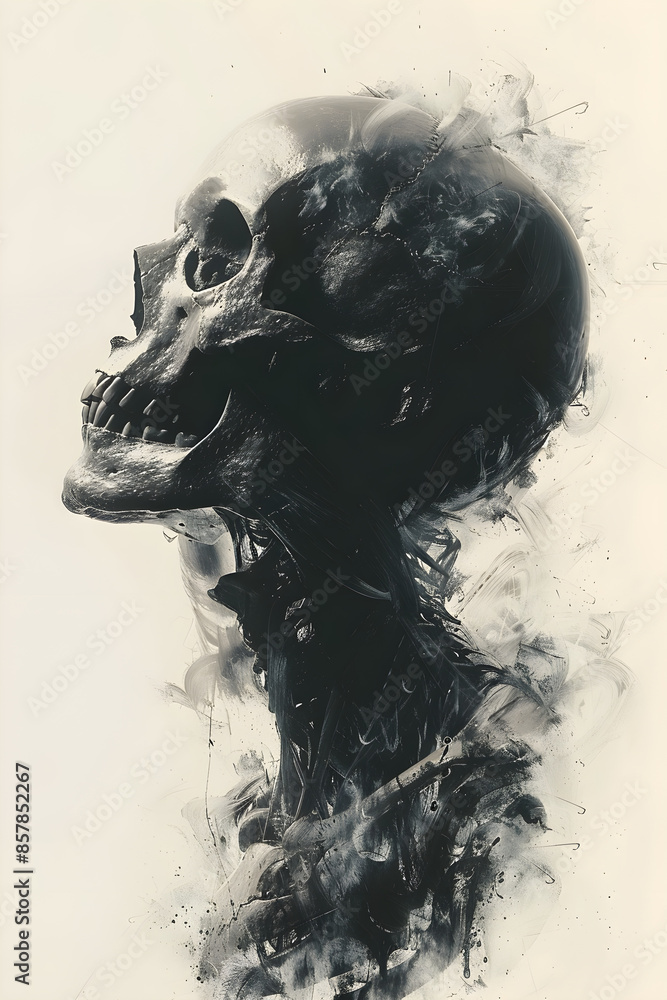 Fototapeta premium skull