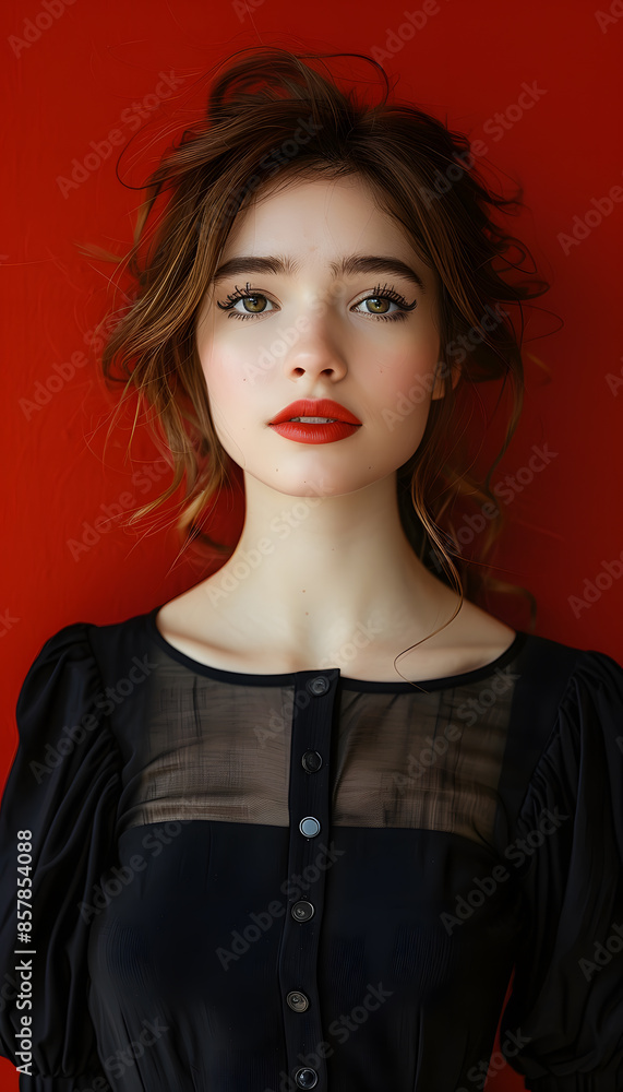 Fototapeta premium woman model