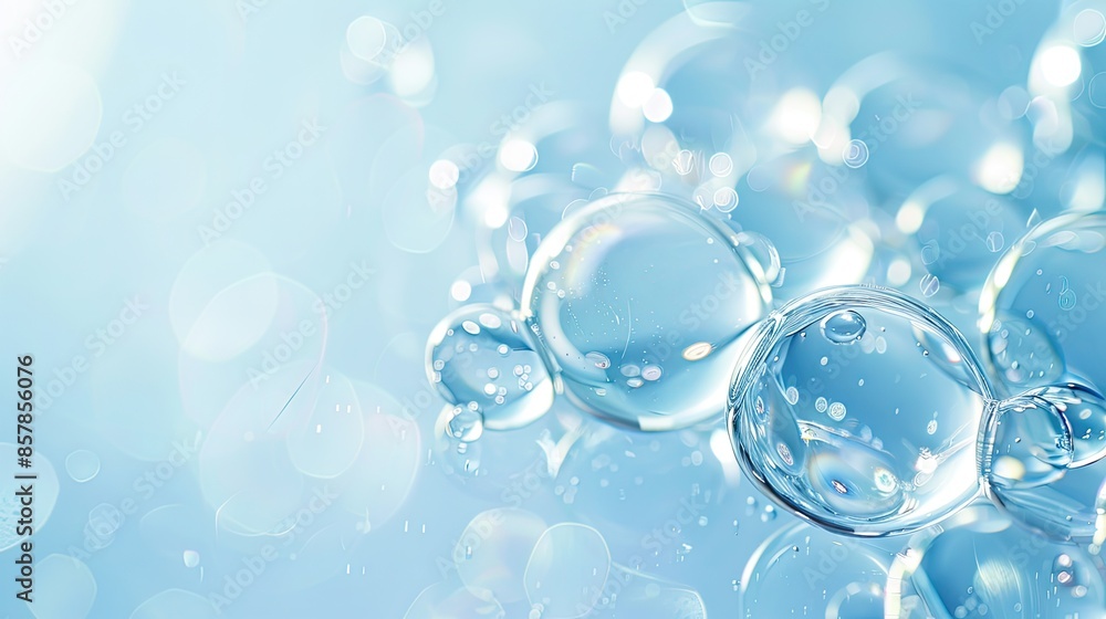 Bubbles Background, Generative AI Bubbles Background, Generative AI