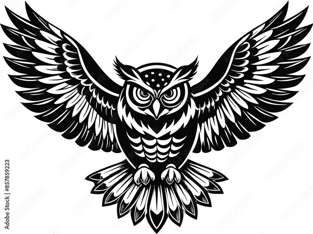 Obraz premium eagle tattoo design