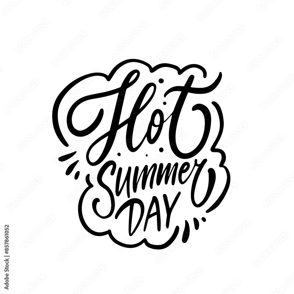 Handdrawn calligraphy embodies the essence of a sunny summer day, radiating warmth and happiness Handdrawn calligraphy embodies the essence of a sunny summer day, radiating warmth and happiness