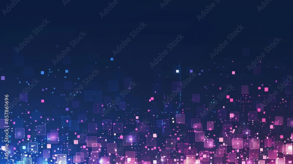 Video background with abstract purple pixel texture. Futuristic broadcast neon gradient banner for television. Modern vhs led static display element. Video background with abstract purple pixel texture. Futuristic broadcast neon gradient banner for television. Modern vhs led static display element.