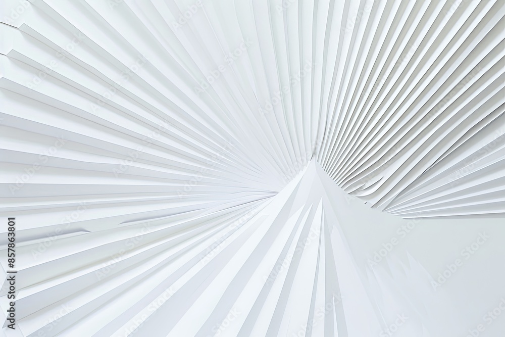 Obraz premium White Minimalist Abstract Background created with Generative AI