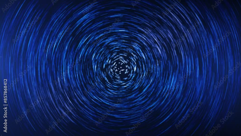 Abstract particles in the shape of a circle. Animation of a round high-tech spiral of luminous lines. Seamless loop. Abstract particles in the shape of a circle. Animation of a round high-tech spiral of luminous lines. Seamless loop.