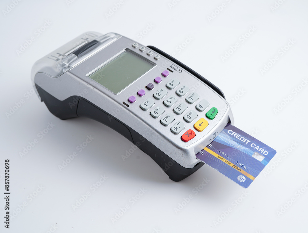 Payment POS terminal for finance and shopping business and technology. Payment POS terminal for finance and shopping business and technology.