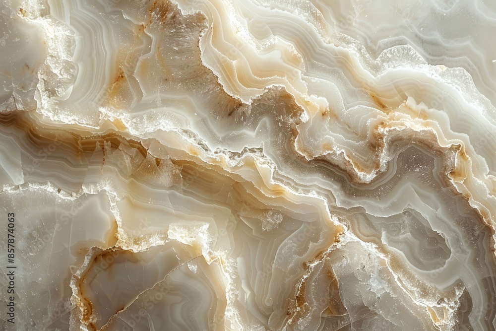 Abstract Brown and White Marble Texture Background with Swirling Veins and Patterns Abstract Brown and White Marble Texture Background with Swirling Veins and Patterns