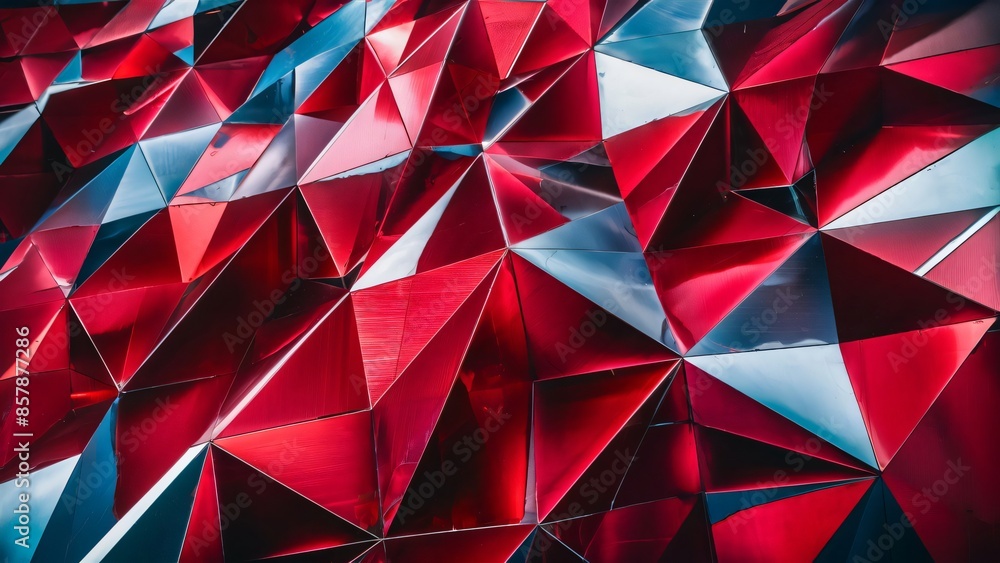 Abstract red and silver background Abstract red and silver background