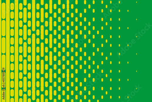 Green geometric background with ovals. Halftone texture. Retro pattern for wallpapers, backdrops. Vector illustration