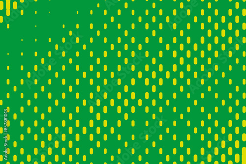 Green geometric background with ovals. Halftone texture. Retro pattern for wallpapers, backdrops. Vector illustration
