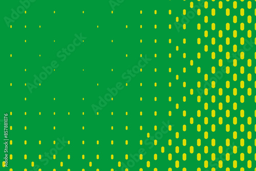 Green geometric background with ovals. Halftone texture. Retro pattern for wallpapers, backdrops. Vector illustration