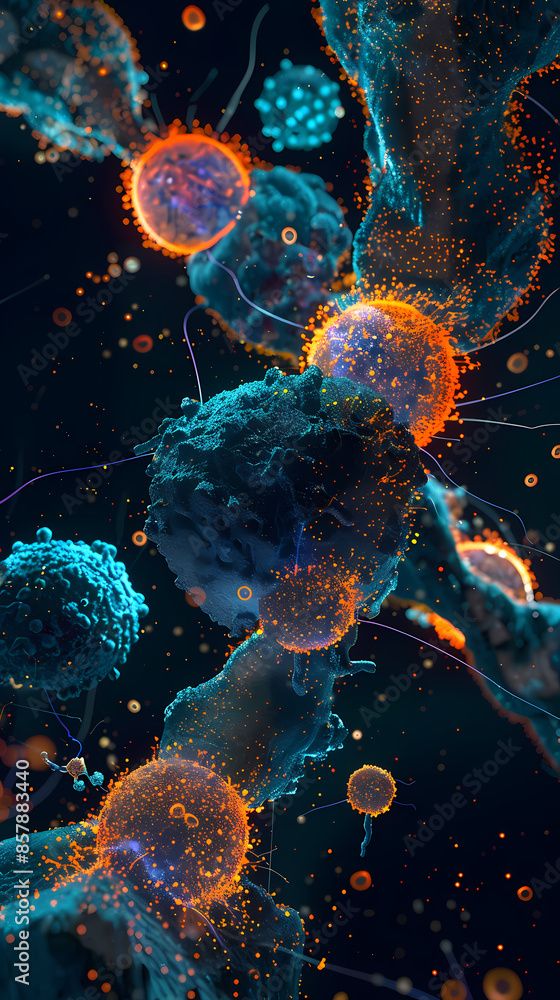 Glowing neurons Glowing neurons