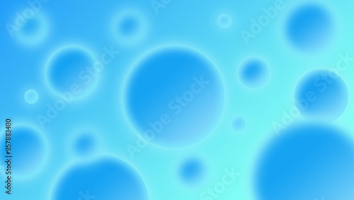 Wallpaper Mural Water drops on gradient background bubble color concept graphic for illustration Torontodigital.ca
