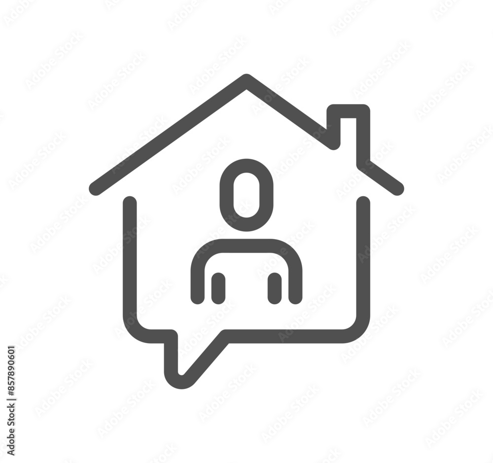 Work place related icon outline and linear vector.
Work place related icon outline and linear vector.