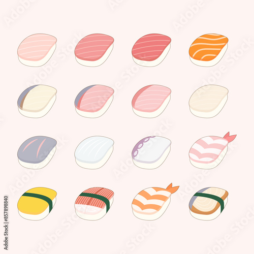 sushi menu set 1