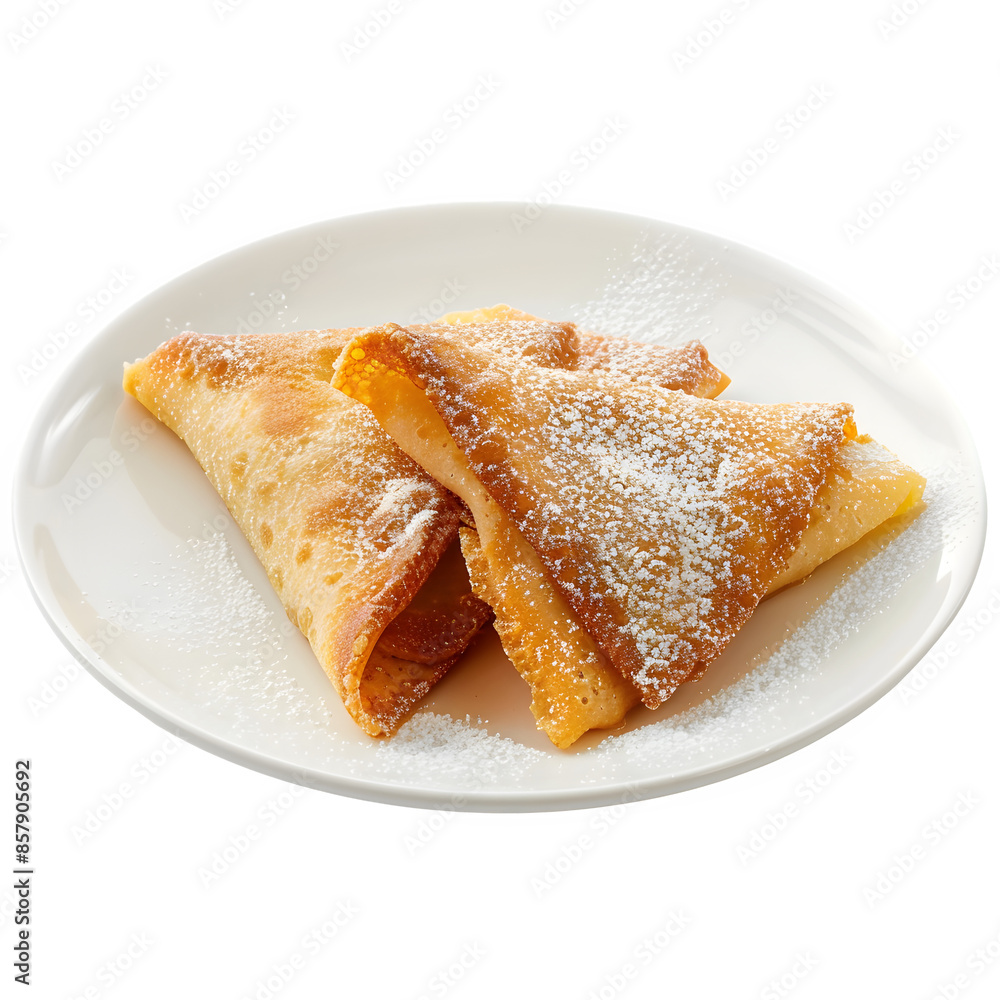 Delicious japanese crepes isolated on transparent background Delicious japanese crepes isolated on transparent background