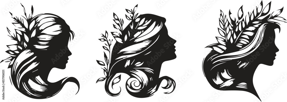 Obraz premium black and white background
