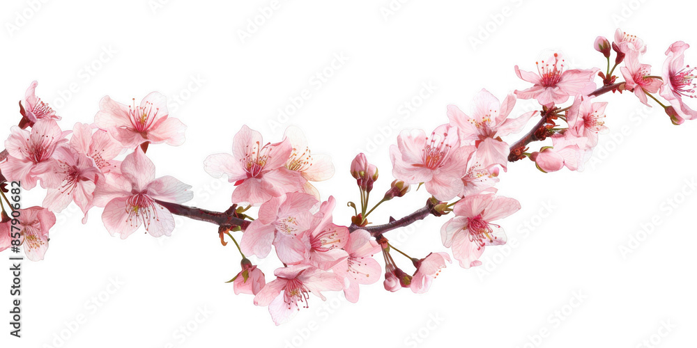 Arc of Pink Cherry Blossoms Arc of Pink Cherry Blossoms