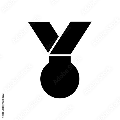 Award icon vector. trophy illustration sign. winner symbol. medal logo. 