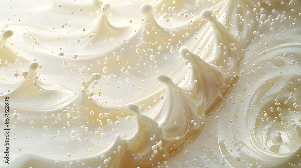 Cream splash texture background Cream splash texture background