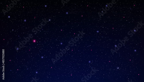 Sky Starry Universe Background,DarkBlue Sky Galaxy Space,Cloud with Nebula and Stars in Winter Night,Nature Stardust field in deep universe, Milky way galaxy