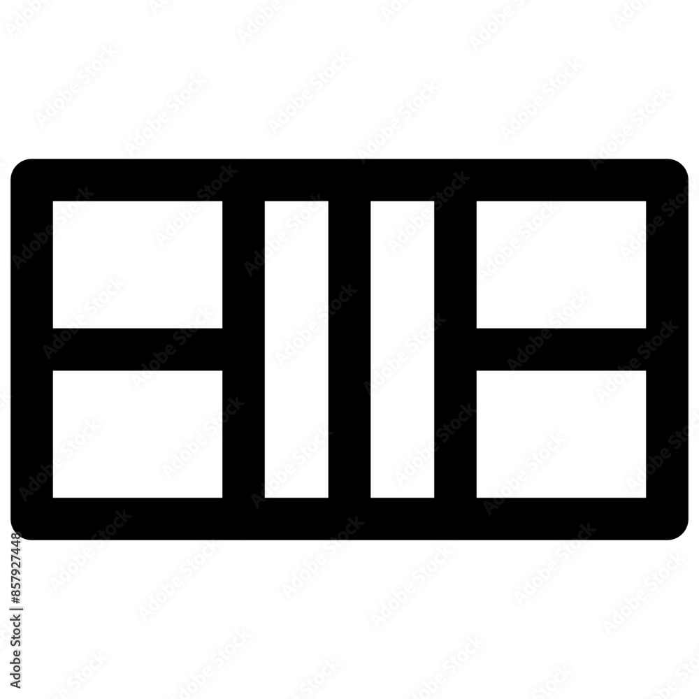 Pickleball court. Editable stroke vector icon. Pickleball court. Editable stroke vector icon.