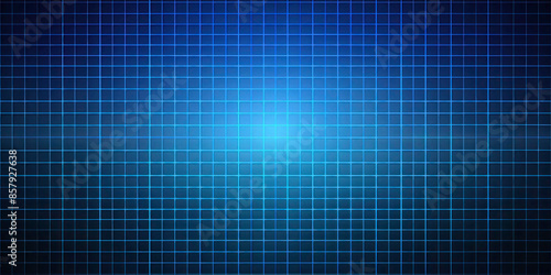 Futuristic Dark Blue Gradient Digital Grid Background