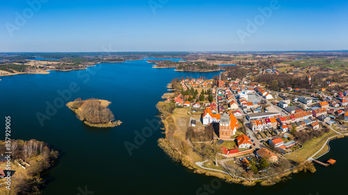 Fototapeta Naklejka Na Ścianę i Meble -  Pasym-miasto w województwie warmińsko-mazurskim