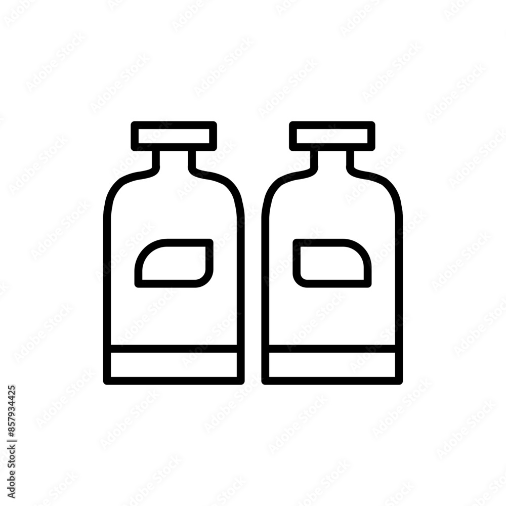 essential oils line icon essential oils line icon