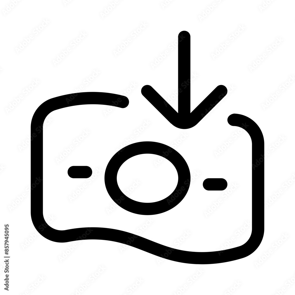 save money icon with line style, perfect for user interface projects save money icon with line style, perfect for user interface projects